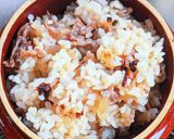 牛肉と玉ねぎの甘辛煮釜飯作り方8写真