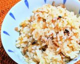 牛肉と玉ねぎの甘辛煮釜飯作り方9写真
