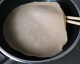 チョッと厚めなのよ！そば粉のクレープ作り方3写真