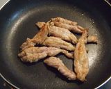 居酒屋風、せせりのピリ辛炒め。作り方4写真
