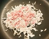 ヒラタケと茄子のひき肉炒め作り方1写真