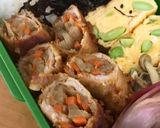 豚肉巻ききんぴら/甘辛カレー味作り方11写真