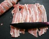 簡単!茄子の肉巻☆甘味噌炒め作り方1写真