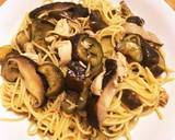 ナスと鶏ささみの煮浸しパスタ作り方4写真