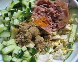 コンたまきゅうのみそ冷やしラーメン作り方1写真