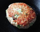 業務スーパー★冷凍オクラチキンハンバーグ作り方4写真