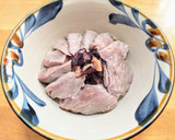 マグロと冷凍揚げなすのハチミツ漬け丼作り方4写真