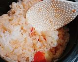マクロビ☆トマトのピラフ風炊き込みご飯作り方4写真