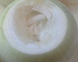 丸ごと玉ねぎのホイル焼き・味噌バター作り方1写真