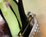 茄子一本まるごと肉巻きフライ作り方1写真