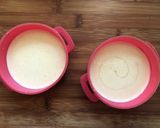 レンジで簡単♡おからチーズ蒸しケーキ作り方4写真