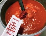 バジルトマトピューレ作り方7写真