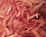 紫玉ねぎと大根コラボサラだ~~作り方1写真