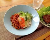 糖質制限 簡単 汁なし担々麺まぜそば作り方4写真