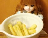 リカちゃん♡じゃがりこ玉◌.∘作り方2写真