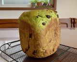 ホームベーカリーで甘納豆抹茶食パン作り方6写真