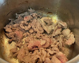 すき焼きのたれで味付け大根の豚こま煮込み作り方3写真