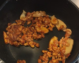 鶏肉と厚揚げとナッツの豆板醤炒め作り方4写真