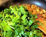 インド風じゃがいもとほうれん草炒め作り方5写真