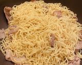 ネギと豚バラの醤油焼きそば作り方5写真