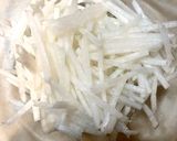 大根とザーサイの和え物作り方1写真