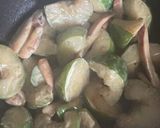 簡単、きゅうりとイカのマヨ醤油炒め作り方2写真