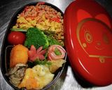紅生姜の鳥そぼろ弁当❨(@≧↺≦@)❩作り方2写真