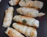 ささみの梅しそロール作り方10写真