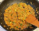 カレーリメイク　ドライカレー作り方4写真