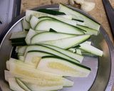 焼きトマト&ズッキーニの冷しゃぶオイル漬作り方1写真