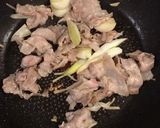 豚肉とやさいのオイスター炒め作り方5写真