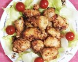 めんつゆで♪鶏むね肉の竜田揚げ作り方9写真