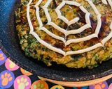 ※わけぎドッサリ入り過ぎ！鬼の頭焼き作り方3写真