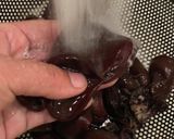 生キクラゲの下ごしらえ。作り方3写真