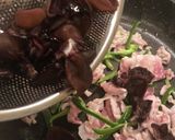 生キクラゲの下ごしらえ。作り方5写真
