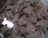 ごぼう★こんにゃく★肉味噌いため作り方3写真