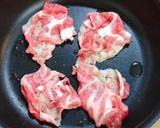 減塩 豚とピーマンと厚揚げの甘味噌炒め作り方1写真