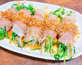 豆苗ともやしの肉巻きレンジ蒸し♡作り方3写真