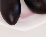 蒸しナスのゴマ酢和え作り方2写真
