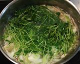 豆腐と豆苗の中華風かき玉スープ作り方4写真