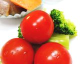 洗いながらヘタを取るプチトマト作り方2写真