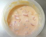 レンジ鶏胸サラダチキン☆ケチャマヨトマト作り方10写真