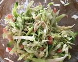 胡瓜とキャベツのシャキシャキサラダ！作り方3写真