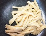 こんにゃくとえのきの炒め煮作り方2写真