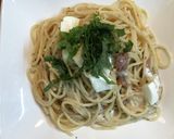 まろやか梅モッツァレラパスタ作り方7写真