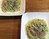 ほうれん草のクリームパスタ作り方5写真