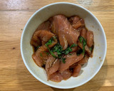 たれが美味しい♡簡単！まぐろの漬け丼作り方4写真