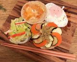 華やか☆野菜リースのごちそうトースト作り方9写真