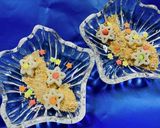 夏にお勧め☆星パスタの簡単わらび餅風作り方3写真