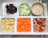 台湾風の炊き込みご飯作り方1写真